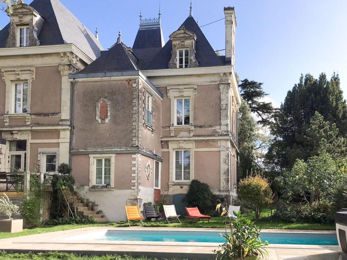 Bed and Breakfast Maison De Maitre Avec Piscine Et Jardin - Coeur Des Coteaux Du Layon, Proche Angers Et Saumur - Fr-1-622-55 Faye-d'Anjou Exterior foto